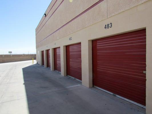 exterior drive-up units.