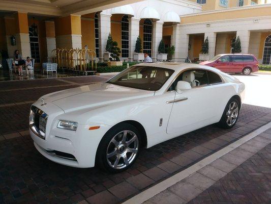 Rolls Royce Wraith delivery to the Ritz Carlton Key Biscayne for the Miami Open