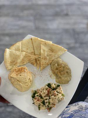 My daughter ate half of this plate! The owner gave us to try while we wait for our orders to come out. Soooo good!