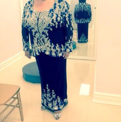 This is after all was remade at castle couture .Top looks bigger due to camera angle. I am plus size and looking good now.