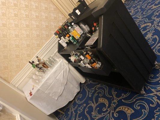 Amanda's mixing Cocktails