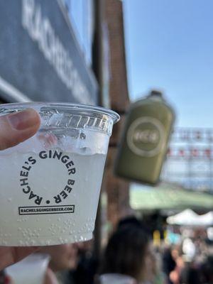 Delicious ginger beer!