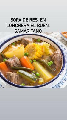 Días especiales sopa de res