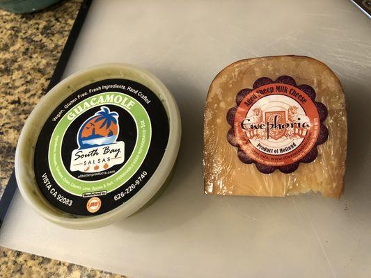 Couple of the goodies we got at this farmers' Market.