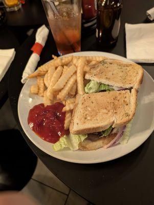 Steak "Panini" Sandwich