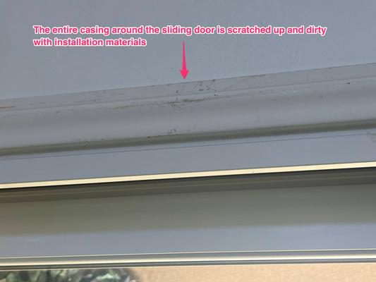 Poor quality installation