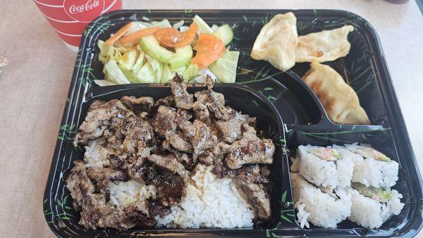 Beef Teriyaki Bento Box