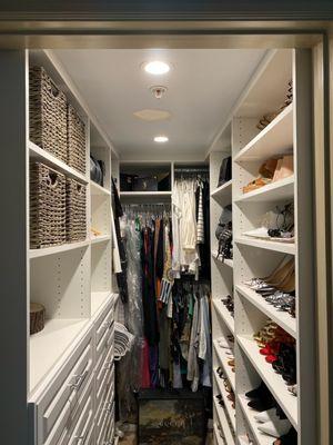 Walking closet