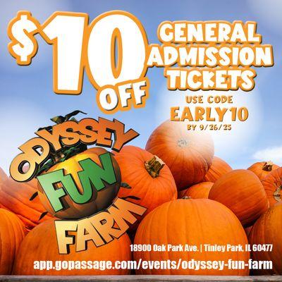 Odyssey Fun Farm Pumpkin Patch & Corn Maize