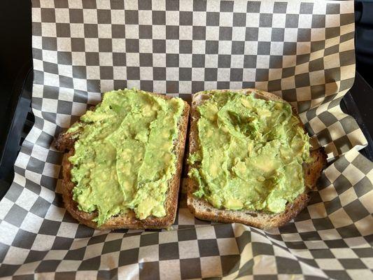 $5 for two pieces of avocado toast -- truly unheard of