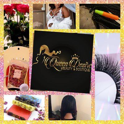 Queen Desire Beauty and Boutique. Do you dare to be desired?
