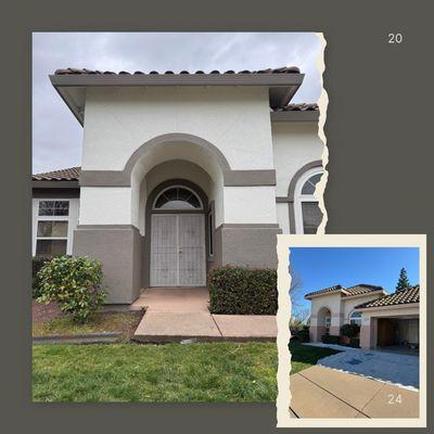 A new paint job makes all the difference in the world when I am about to sell a home for a client ... look at the before and after on this