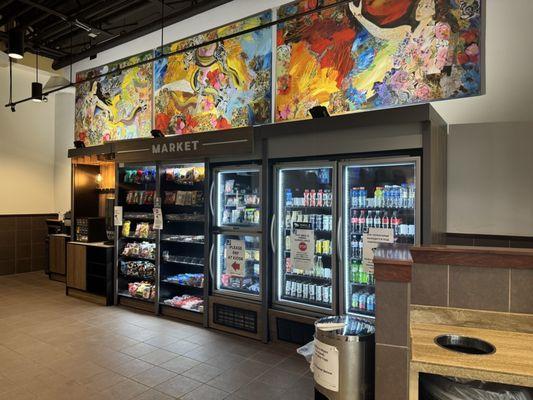 Snack Market with self pay area