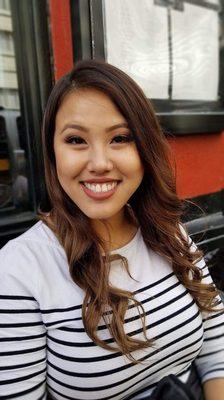 Amazing hair by America . I've gotten so many compliments on this color.