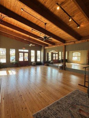 Beautiful new dance floor!