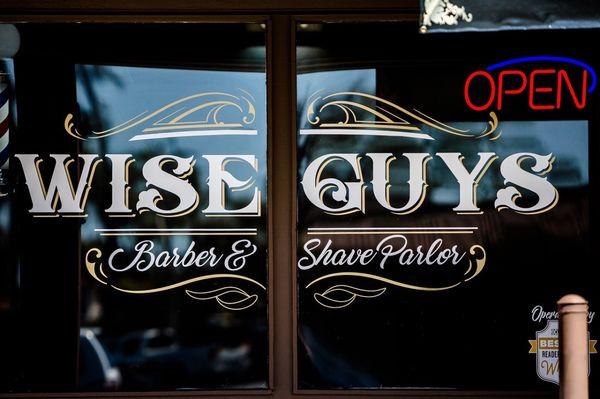 Window signage