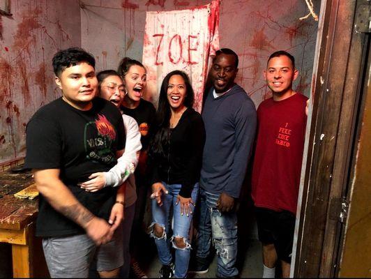 October 2019 - The first Zoe was so good we had to come back a second time with other friends.