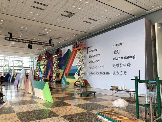 Facebook - San Francisco, CA
XXXL Graphics for Event.