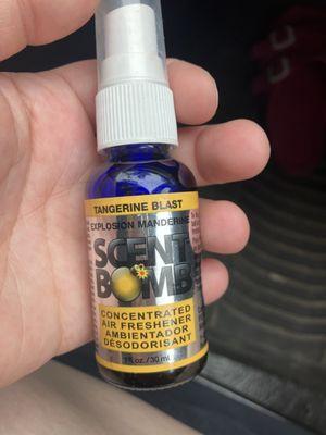 Air freshener on the go !