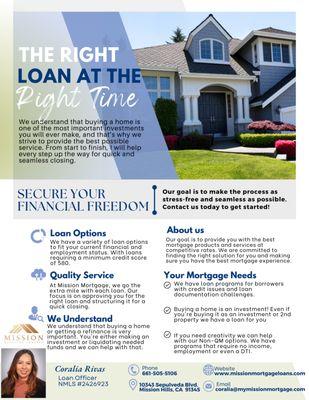 Coralia Rivas - Mission Mortgage