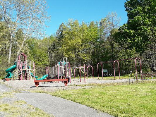 Nice playground, once it's open again.