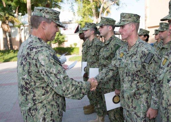 Promotion to NCO in Middle East