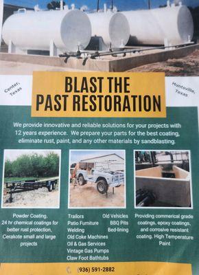 Blast the past Restoration