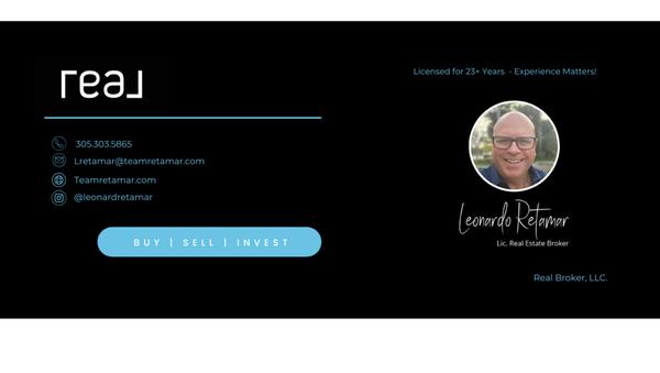 Leonardo Retamar - Team Retamar Real Estate