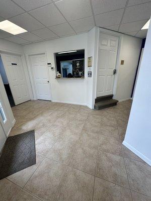 Our front lobby