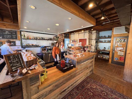 Quaint little espresso bar with 4 seats!