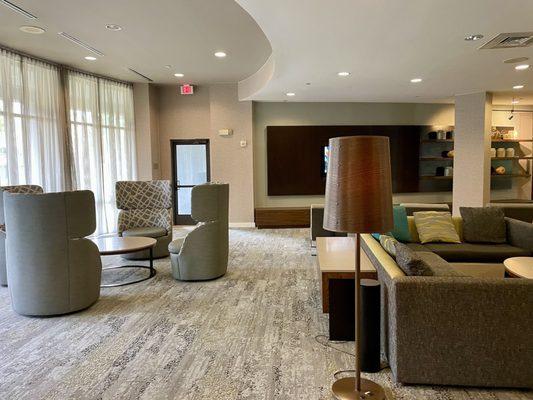 Inside / Interior pic of only part of lobby (see my other pics & vids) - SOOO NICE - they have kept up how beautiful & comfy the lobby is!