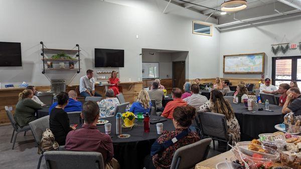 Pastor's Coffee is a time to get to know Pastor Ryan and Megan and hear the story of New City Church.