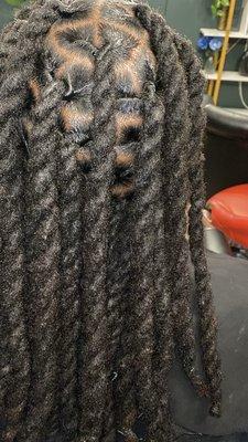 Neat Retwist and two strand Style