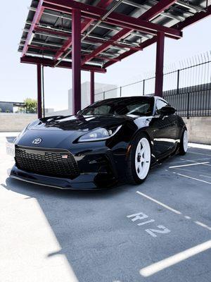 Install a complete body kit with paint and more!