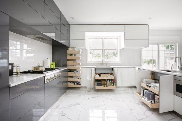 Make your kitchen better with functional storage and organization systems!