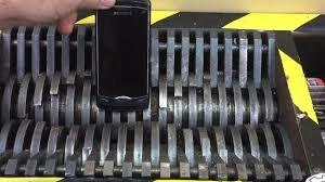 We can shred your old phone to prevent data theft.