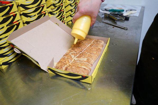 Pizza made fresh to order