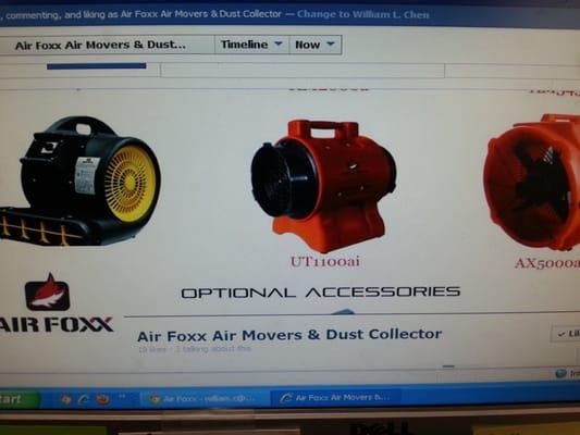 Air movers,blowers,carpet dryers