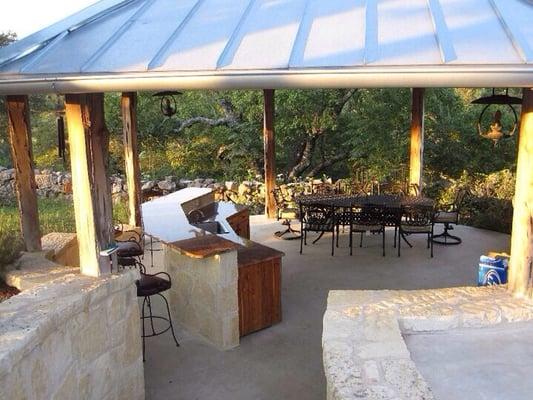 Outdoor kitchen
