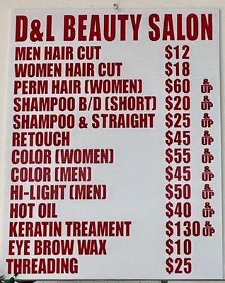 D & L Beauty Salon