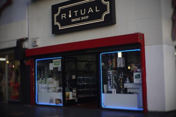 Ritual Smoke Shop Storefront