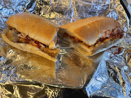 Chicken parm sandwhich