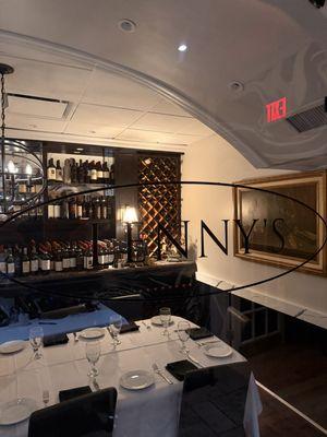 Lenny's private wine room (fits 14 max)