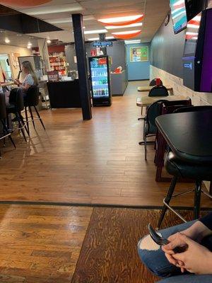 Restaurant shares a location with East End Alehouse.