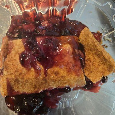 Blackberry cobbler