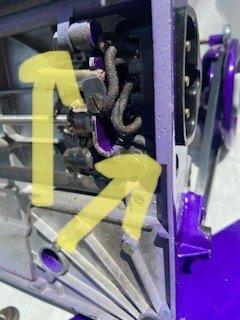 Tons of overspray because the machine was t properly taped off.