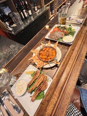 Incredible presentation.  Simple, perfect, delicious dishes made with love.