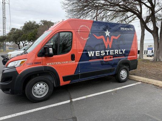 Westerly Air van
