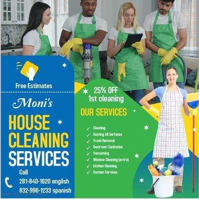 Moni's House Cleaning Services