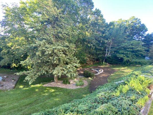 Backyard overhaul by DeCaro Landscape Services